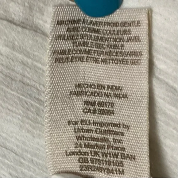 Free People Embroidered Mini Slip Dress Gauze White Crochet Beach Party XS Boho - Picture 11 of 14